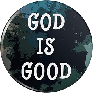 God is Good Christian Inspirational Religious Pinback Button Pin