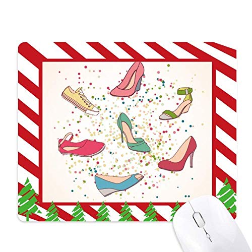 Tapis de souris dessin animé canne de Noël pour décorer votre bureau
