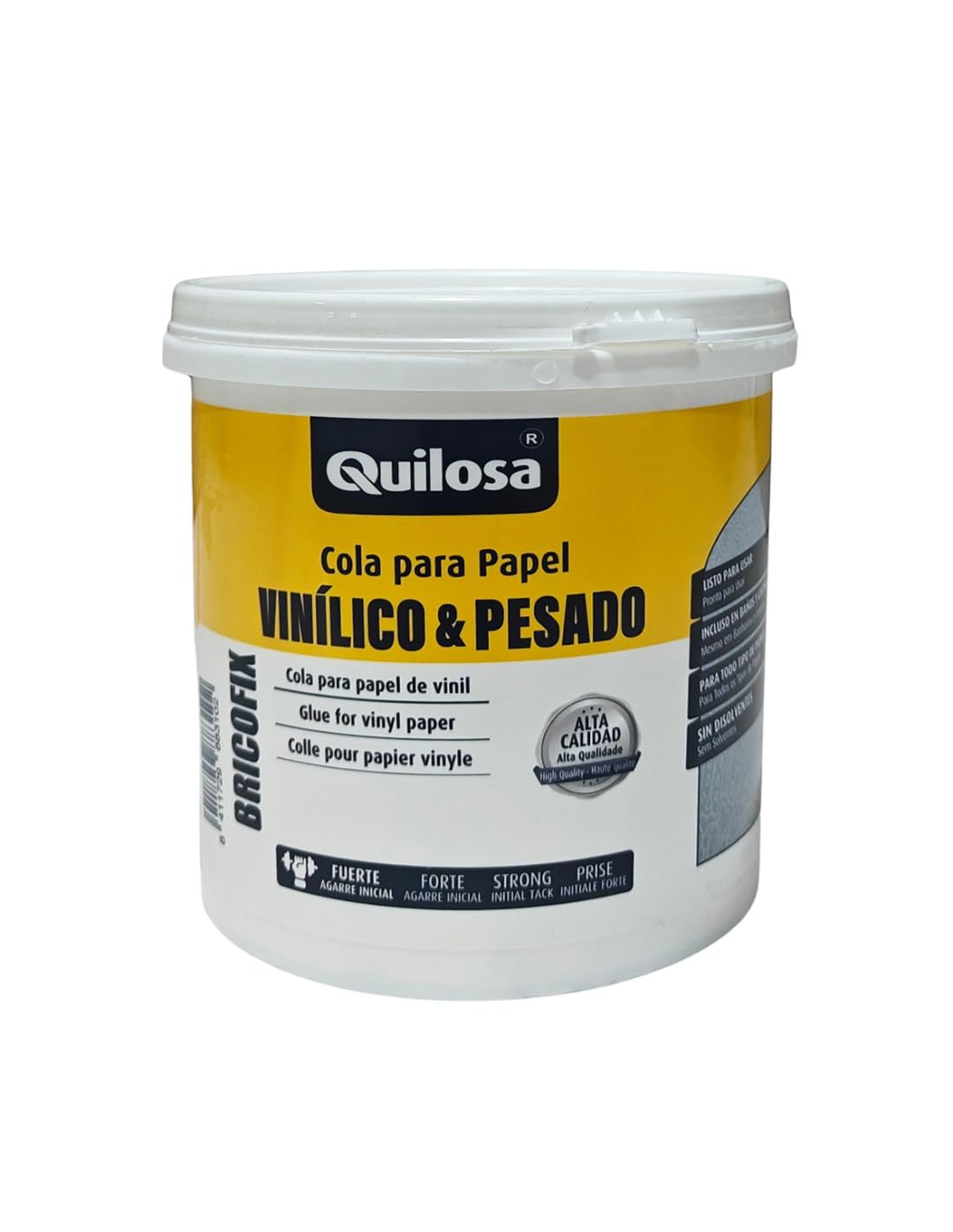 Cola para Papel vinílico Bricofix Quilosa - Tamaño Envases 1 kg