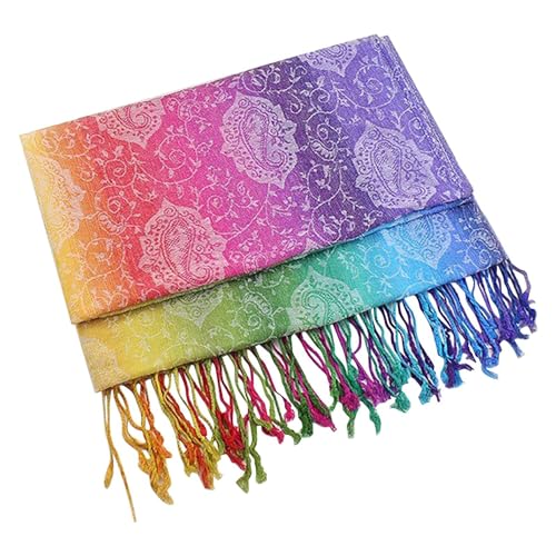 Fashion Women\'s Silk Scarf Luxury Satin Shawl Wraps pink