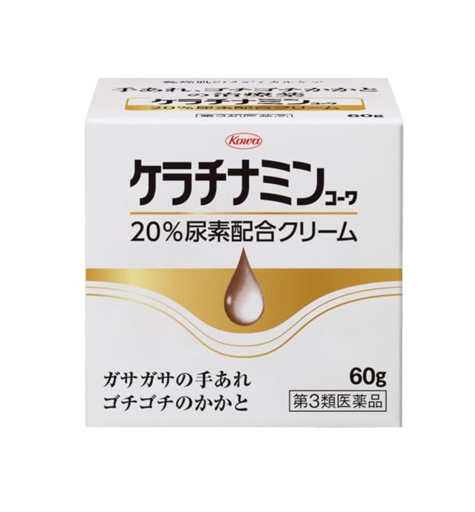 【第3類医薬品】ケラチナミンコーワ20%尿素配合クリーム 60g商品画像