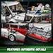 Ghost Car ECTO-1 Building Blocks Kit for Adults, Compatible with Lego Speed, Race Vehicle Building Toy for Kids Boys 8-14, Creative Christmas Birthday Gift for Ghost Bus Movie Fans (646 PCS)