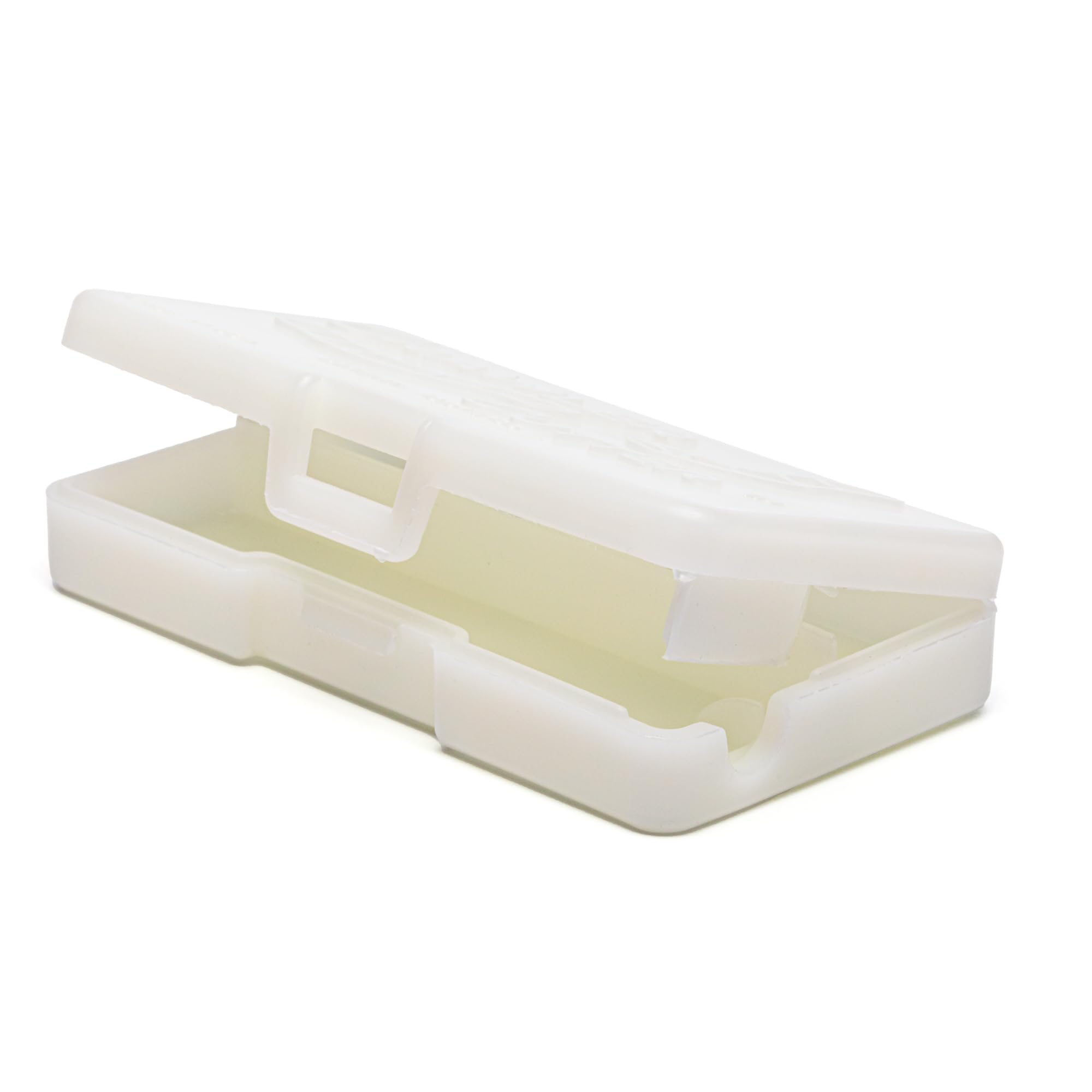 Generic Crawler Cutter and Bait Holder for Worm Fishing, USA Made, Premium Plastic with compartments, Fits in Tackle Box, White