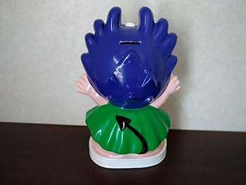 Amazon.co.jp: レアもの！桃鉄キングボンビー陶器貯金箱 レトロ