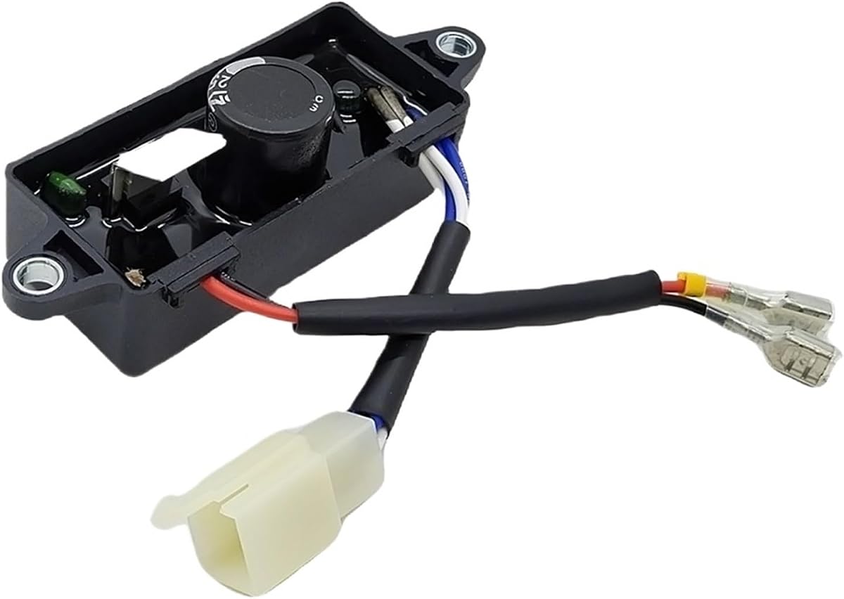 1pcs 2-3KW Generator Automatic Voltage Regulator For Gasoline Generator Adjustable Single Phase Voltage Stabilizer(Square)