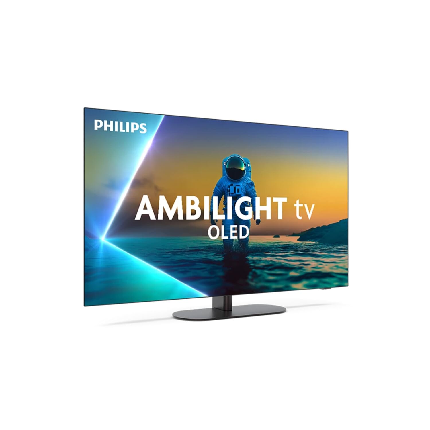 Philips 42OLED820 4K Ultra HD OLED AMBILIGHT TV 106 cm 42 Zoll - 4K UHD (3840 x 2160 Pixel), OLED, 144 Hz, HDMI 2.1, Bluetooth 5.2, LAN, Wi-Fi [Energieklasse G] (42OLED820/12)