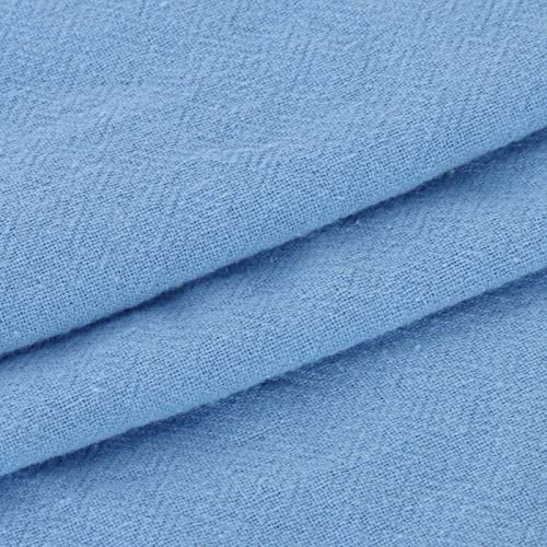 Womens 2 Piece Cotton Linen Beach Outfits Plus Size Button Down Blouses and Long Pants Suits Dressy Business Work Set2