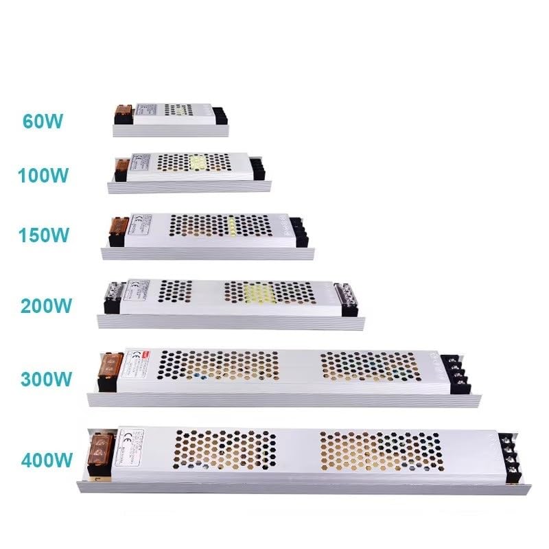 Alimentation LED Ultra-Mince DC 24 V Transformateur d'éclairage Pilote LED 150 W