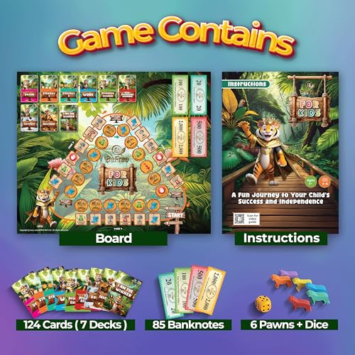 Juego de mesa educativo BeFree for KIDS para niños 7+ miniatura 4