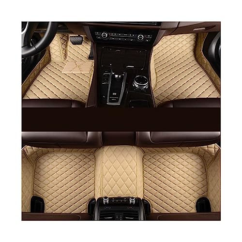 Tapis de voiture haut de gamme en cuir - Finition luxe pour Audi A6L R8 Q7 Quattro
