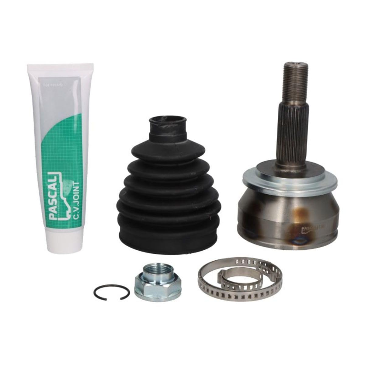 PASCAL Juego de articulación árbol de transmisión Delantero, ambos lados G12130PC Junta Homocinética Compatible con TOYOTA AURIS NZE18, ZRE18 Corolla Berlina E18, ZRE1