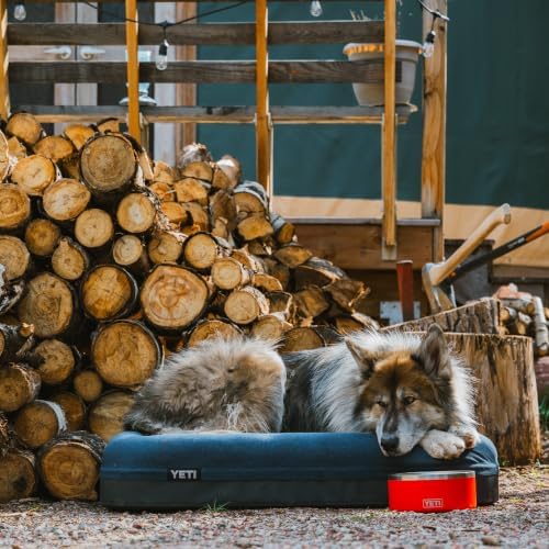 YETI Boomer Dog Bed, Large, for Dogs 35-75 lbs, Olive - 5