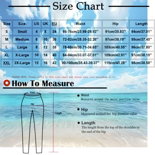 Women's Pants with Pockets 7/8 High Waisted Stretch Ankle Pants Casual Straight Leg Travel Athletic Work Trousers2