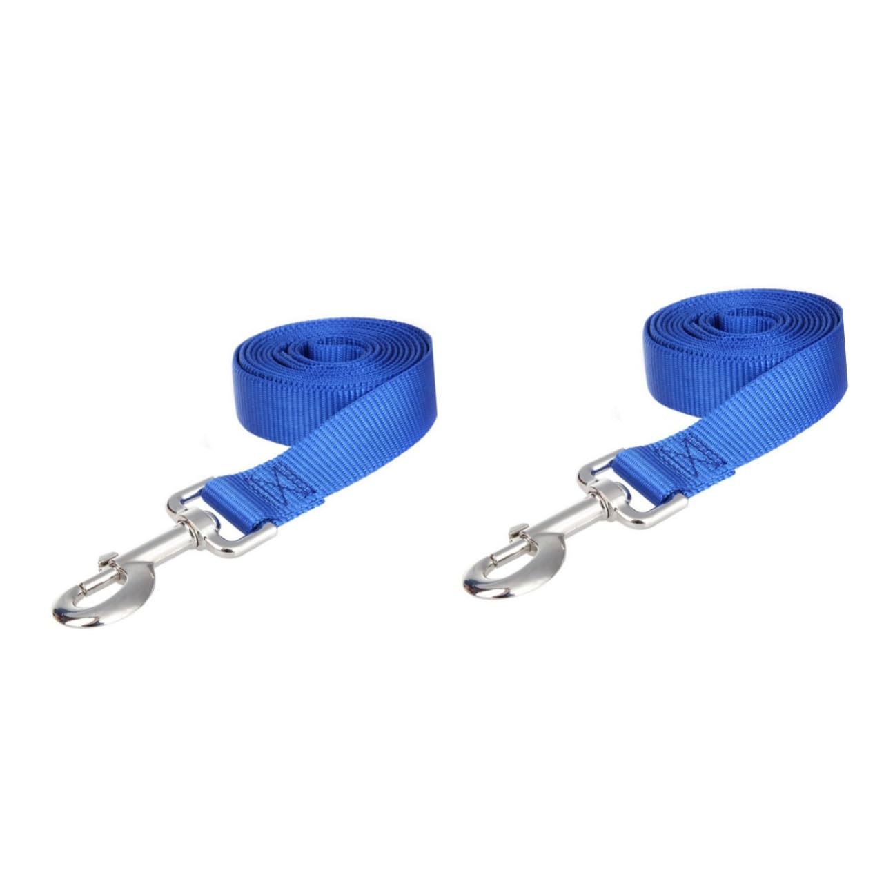 minkissy 2piezas Correa De Entrenamiento para Perros De Resistente para Adiestramiento De Mascotas Color Azul