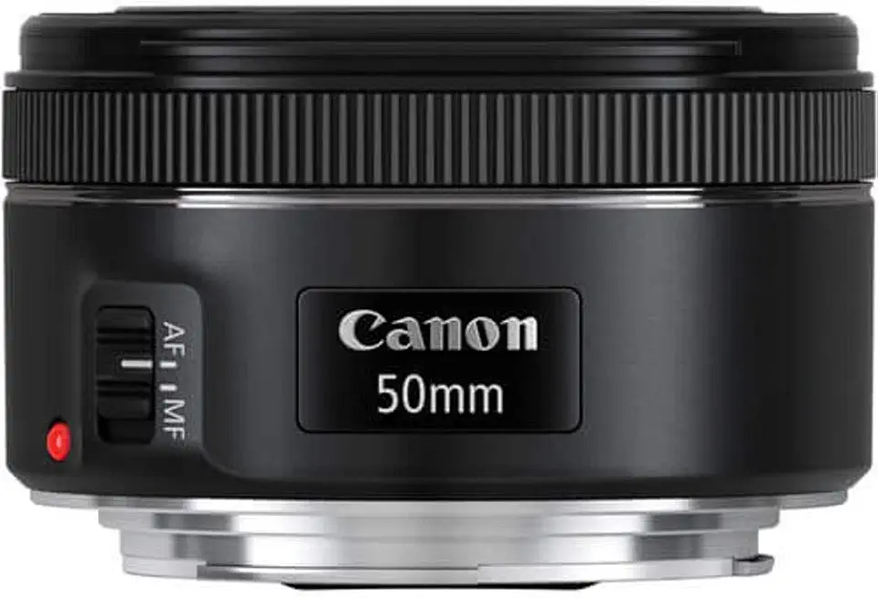 Lente EF 50mm f/1.8 STM, Canon, Preto