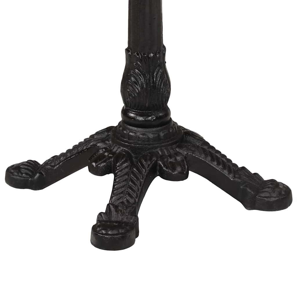 Tavolo da Bistrot 60x60x76 cm Legno Massello Recupero Marrone 19.5kg