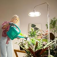 SANSI 125W Dimmbare LED Pflanzenlampe Stehend, 120–180cm Höhenverstellbar – Ansicht 8