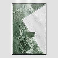 SIGNWIN Framed Canvas Wall Art Color Block Canvas Prints Home Artwork Decoration for Living Room,Bedroom - 16