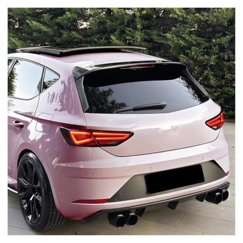 Becquet de coffre Seat Leon 5F finition carbone premium
