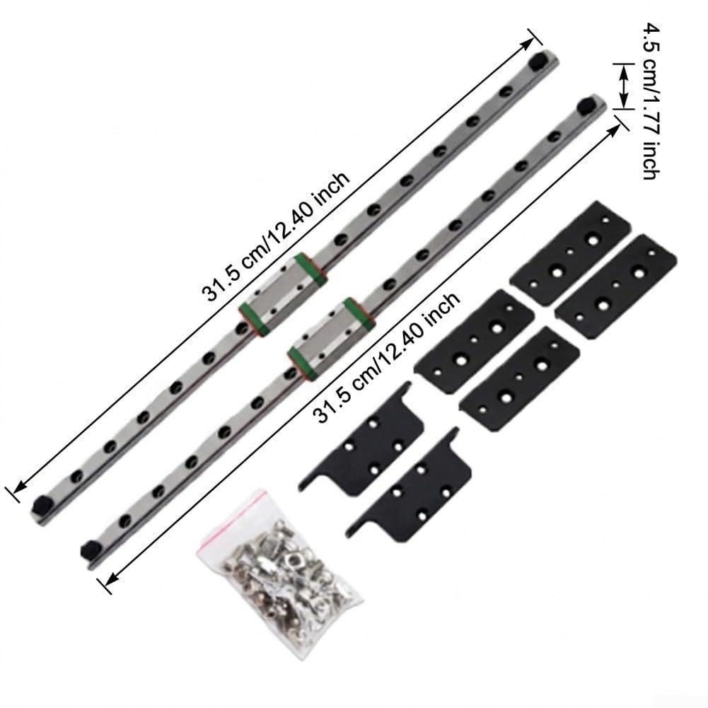 Dual Linear Rails Set MGN12H für Ender 3 V2 Drucker(S1)