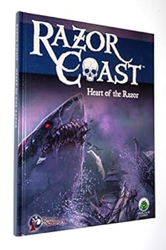 Hardcover Heart of the Razor (Swords & Wizardry Version) Razor Coast Book