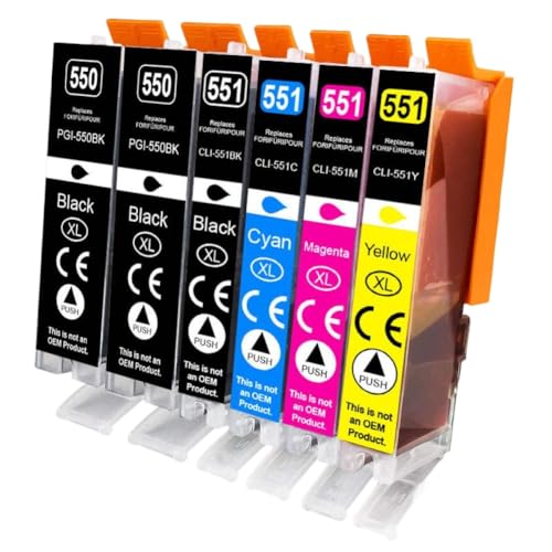 Cartouche d'encre 550 551XL pour imprimer vos dossiers à la maison