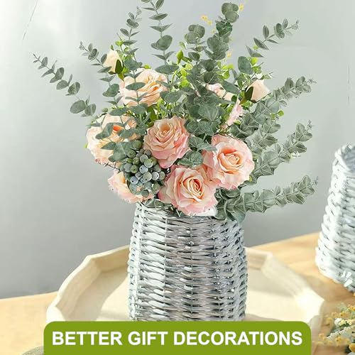 Branches d'eucalyptus artificielles aux 4 styles texturés pour la maison