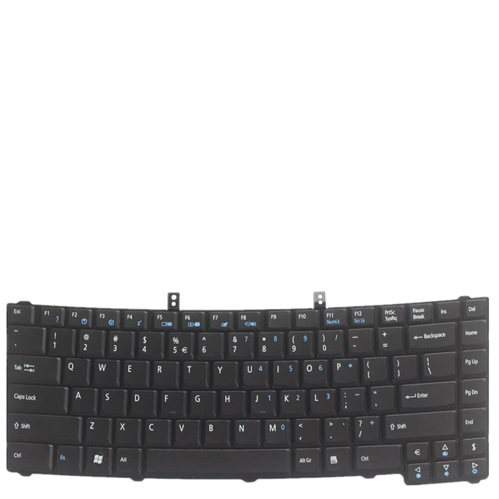Replacement Teclado portátil para For Acer For Extensa 5620 5620G 5620Z 5620ZG Colour Negro Versión Estadounidense