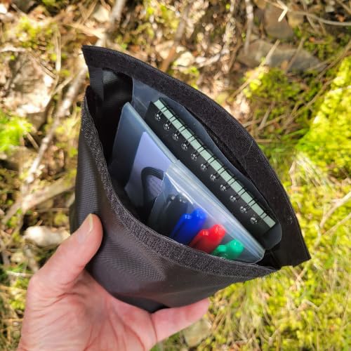 Kit de navegación con brújula tradicional militar Lensática - Todo lo necesario para navegación terrestre con brújula miniatura 2