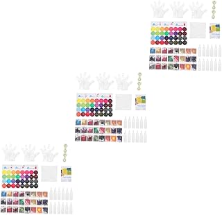 ABOOFAN 3 Sets tie dye Powder Groups tie dye Kits Fabric dye Powder DIY Fashion dye kit tie dye Pigment Powder Kids tie dye Shirt Kids tie dye Kits for Clothing Rubber Girl powdery Step