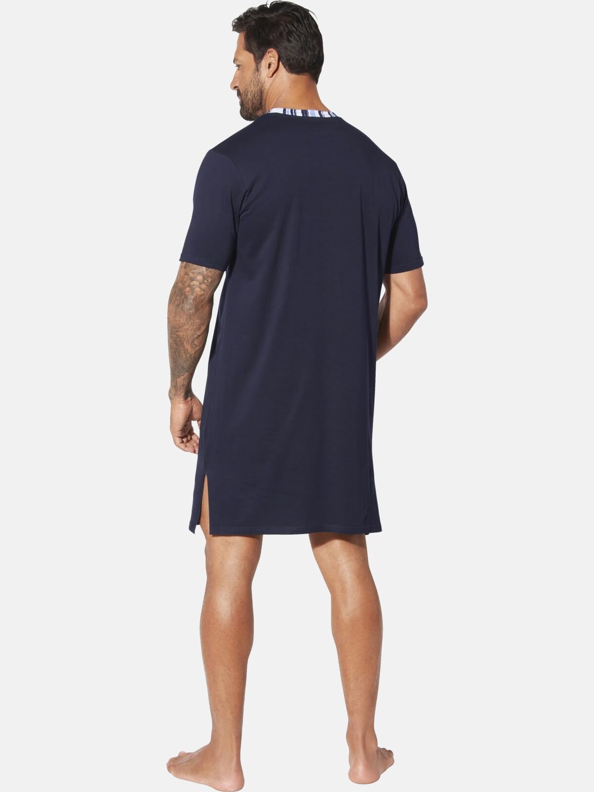 Jan Vanderstorm Homme Chemise De Nuit Ruwin