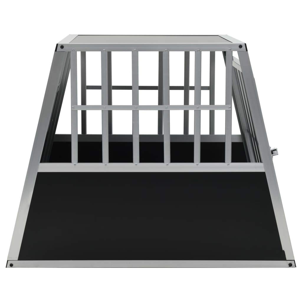INLIFE Hundetransportbox mit Einzeltür 65 x 91 x 69,5 cm,15,3 KG,170664