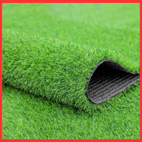 Image of Woohome 35mm Artificial Grass Mat for Balcony | Green Grass Carpet for Balcony | All-Weather Home and Office Edition (Size - 2 X 3 Ft | Green grsaa Capet for Balcony)