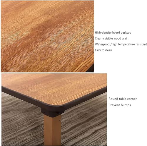 Table basse de style japonais pliante pour petits espaces salon