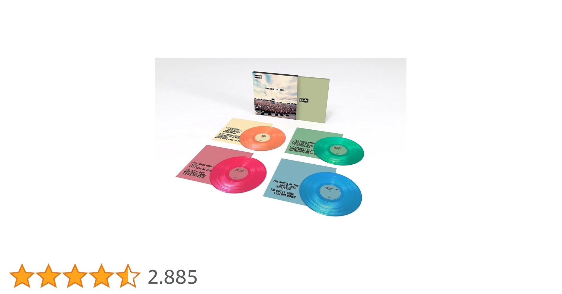 RSD Day Oasis - Time Flies…1994 - 2009 - Vinyl LP(x4) - 2025