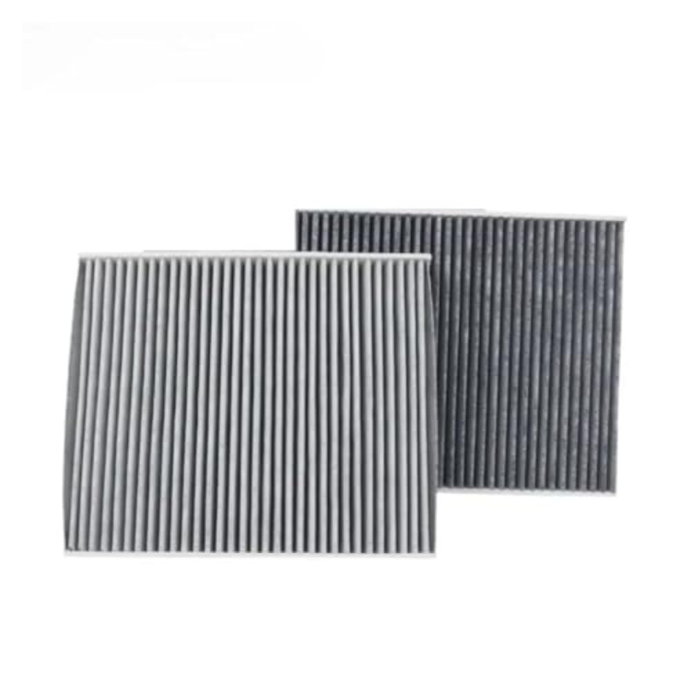 2 pezzi Filtro aria abitacolo antipolline A/C adatto per BMW Serie 5 F07 F10 F11 520d 520i 528i 530i 550i M5 N47 N52 N55 64119163329 Filtro Olio Motore Filtro dell'olio