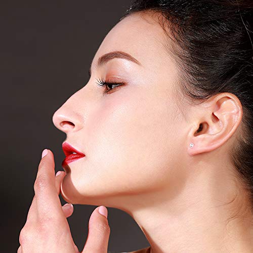 Pearl Stud Earrings Freshwater Pearl Ear Rings Hypoallergenic Earrings 4mm-12mm for Women Bridesmaids Gifts3