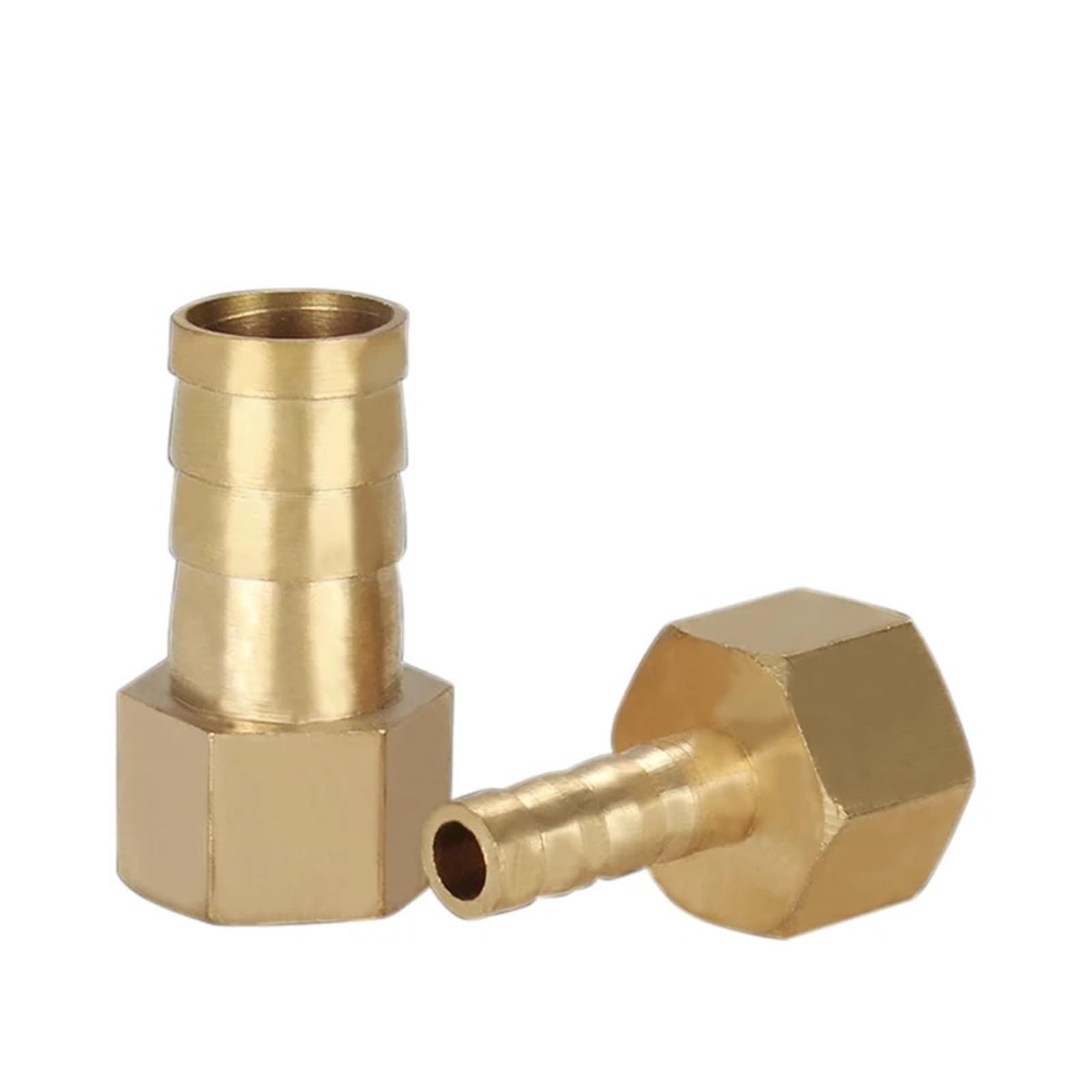 Jwvialel Bt-Pcf8-03 Bt-Pcf Pagoda Head Full Copper Thickened Gas Hose 4 Points Internal Thread Adapter Green 10 1Pcs(Bt-Pcf8-03)