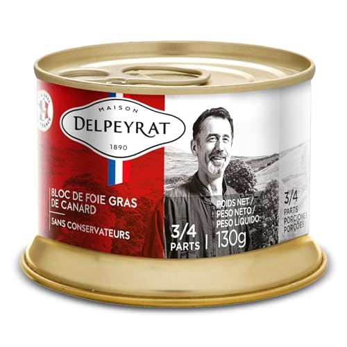 Delpeyrat Bloc de Foie Gras de Pato, 130g