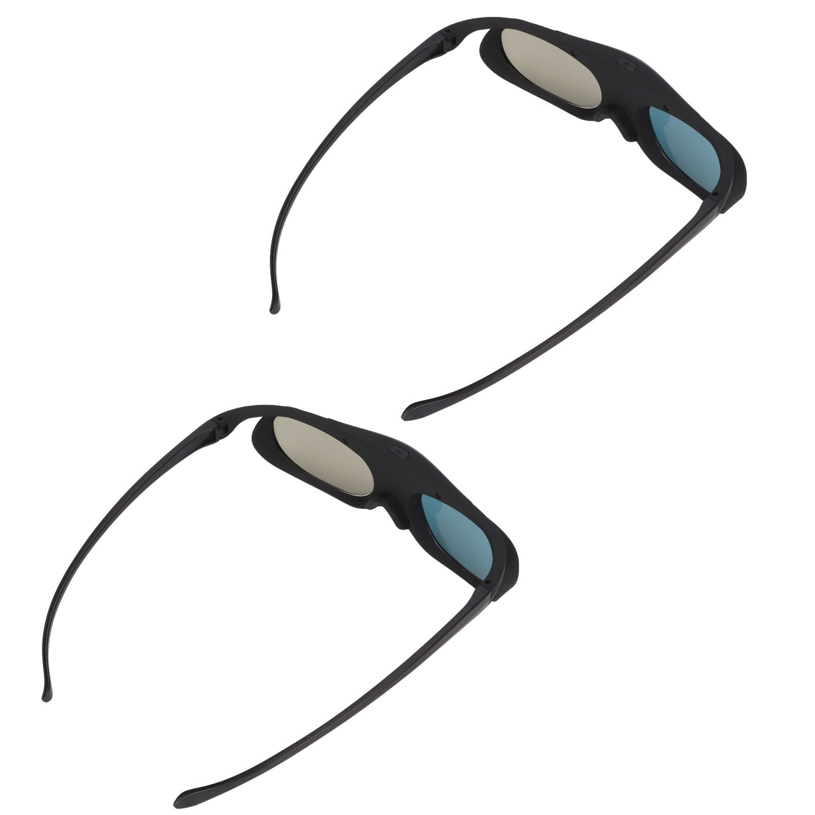 Occhiali 3D Proiettore, Active Shutter 144Hz Dlp Link, for Uso | Lenti per PC e LCD, Visione per Home Theater, compatibilità con Proiettori DLP Link, Batteria Integrata da 80 MA, portatile.