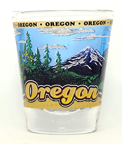 Oregon State Wraparound Shot Glass