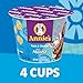 Annie's Disney Moana Pasta and Cheddar Macaroni and Cheese Cups, Kids Dinner Side or Snack, 4 Ct, 7.48 oz