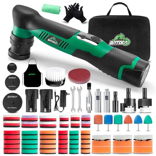 BATOCA S5 ポリッシャー ミニ 車 充電式 コードレス マイクロ 30mm/50mm/75mm...