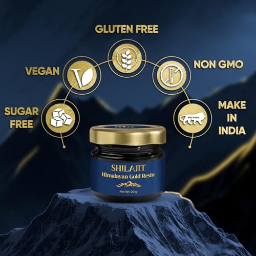 Image of Not Shy Himalayan Shilajit Resin 20g | 75% Fulvic Acid, 85+ Trace Minerals | Lab Tested for Heavy Metals | Energy, Strength & Stamina Support | Pure High-Altitude 100% Ayurvedic Shilajeet for Men & Women