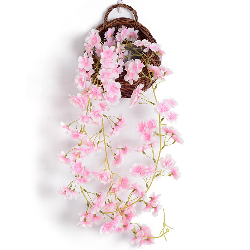 Amazon | Giyomi 桜ガーランド 桜 造花 桜の花 桜の藤 ガーランド