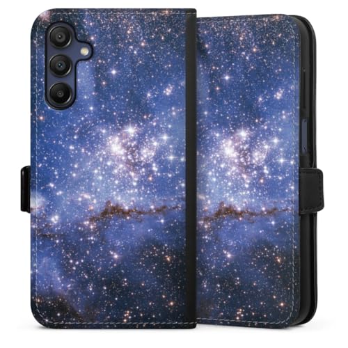 Étui Galaxy A15 Cosmos DeinDesign - Housse folio magnétique motif galaxie espace pour Samsung