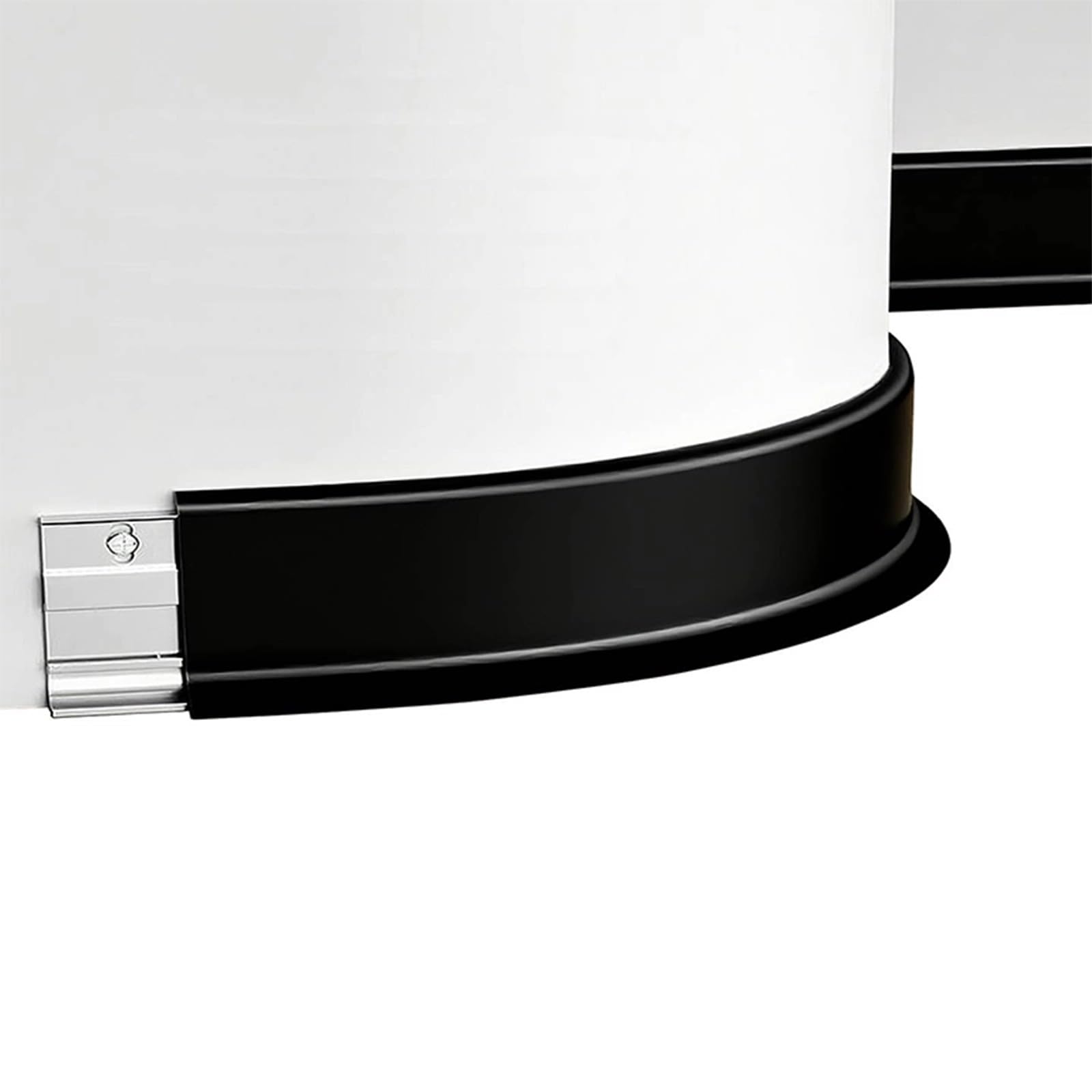 battiscopa Battiscopa Trim Battiscopa Modanatura Della Parete Trim Pannello | Black 1.25m,2 pieces