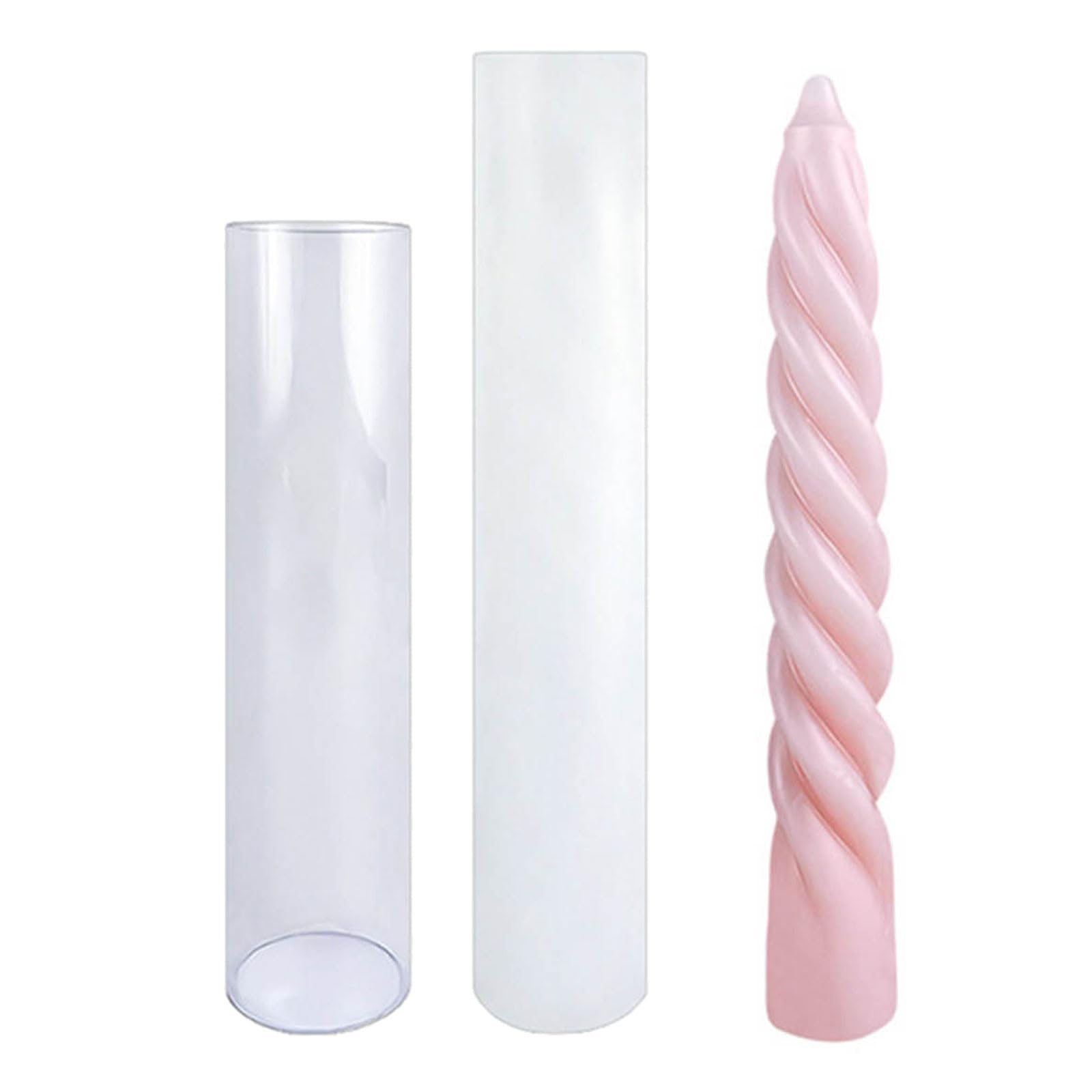 Alksubbm Resin Casting Molds 3D Silicone Spirals Molds Silicone Mold Handicrafts for Making