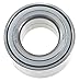 TRQ Front Wheel Bearing Set Compatible with 2007-2012 Dodge Caliber 2007-2017 Jeep Compass Patriot 2008-2015 Mitsubishi Lancer 2007-2016 Outlander 2011-2016 Outlander Sport