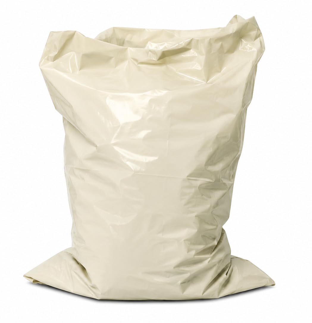 Saco para Escombros 55x75 cm, Pack 50 Unidades, Polietileno Resistente Galga 600,Bolsas de Obra para Escombros, Construcción, Reformas, Jardinería y Residuos Pesados
